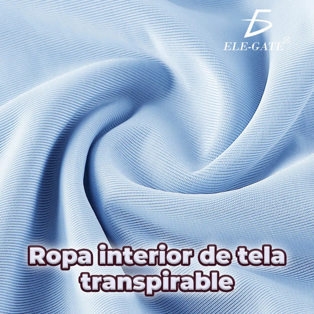 Bóxer de seda de hielo para hombre - 5XL negro M