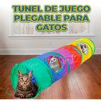 Túnel Plegable Interactivo Para Entrenamiento De Mascotas De Colores