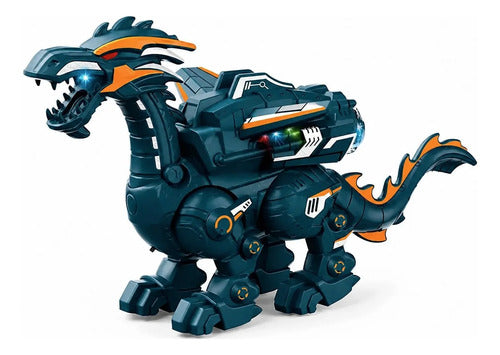 Spray Eléctrico Dinosaurio Mecánico Juguete Sonido