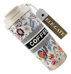 Termo Hermético Floral 500 Ml Para Bebidas Frías O Calientes