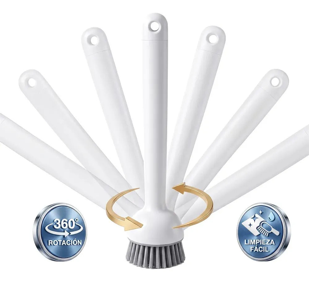 Cepillo De Cocina Ajustable 180 Con 6 Posiciones Para Ollas