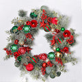 Esferas Navideñas Tipo Cristal 44 Piezas