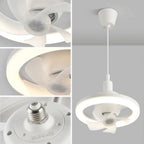 Ventilador De Techo Con Luz Led Con Tres Temperaturas De