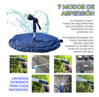 Manguera Flexible Expandible 7.5 Metros Con Pistola Ligera