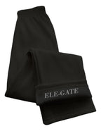 Pantalones Deportivos Con Forro Térmico De Cintura Alta Negro Xxl