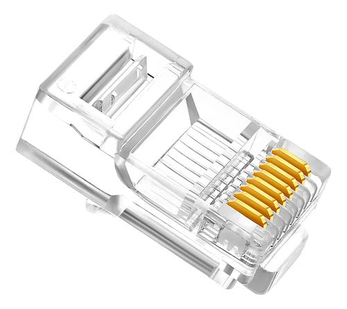 Conector Plug Rj45 Cable Red Utp Internet Cat 5e