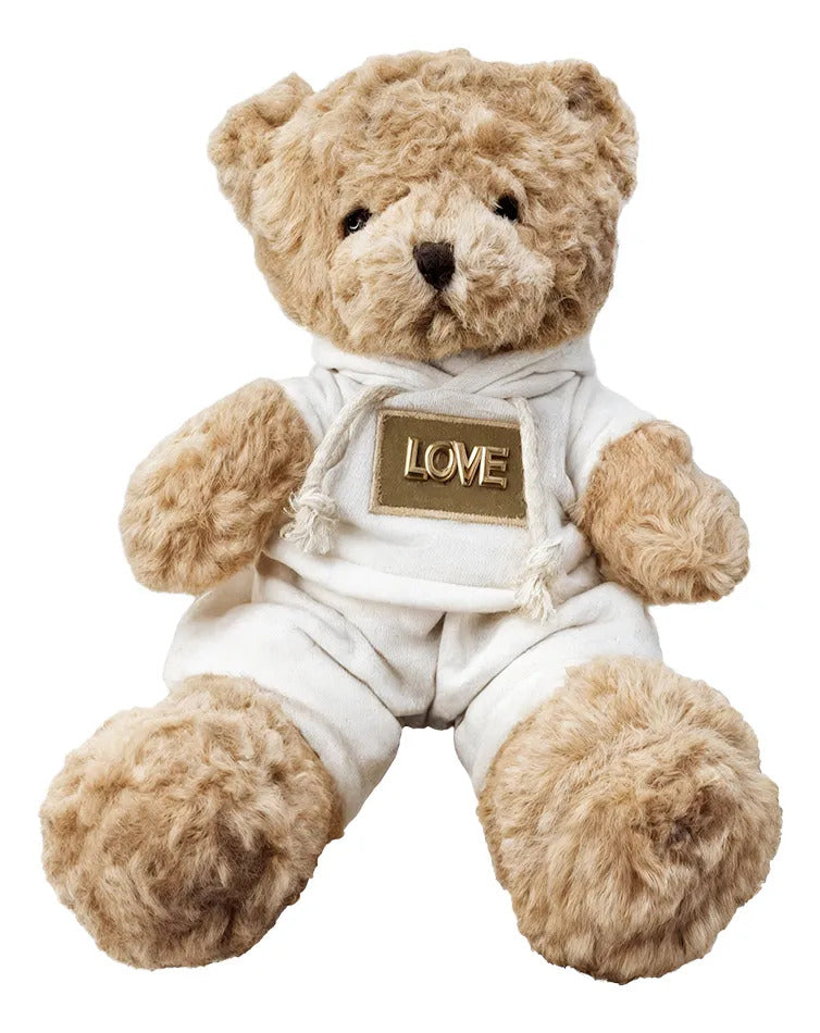 Oso De Peluche Con Sudadera De Moda