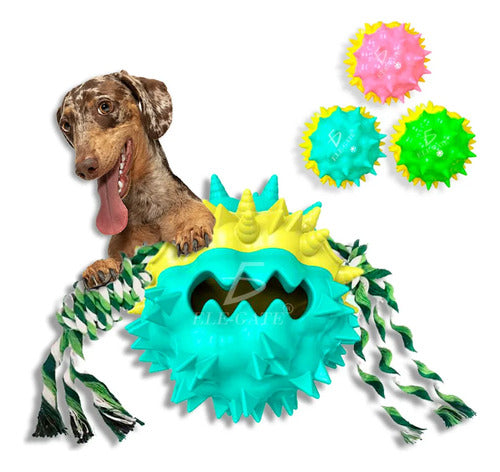 Juguete De Mascota Sonando Dientes Molar Perro Cepillo De