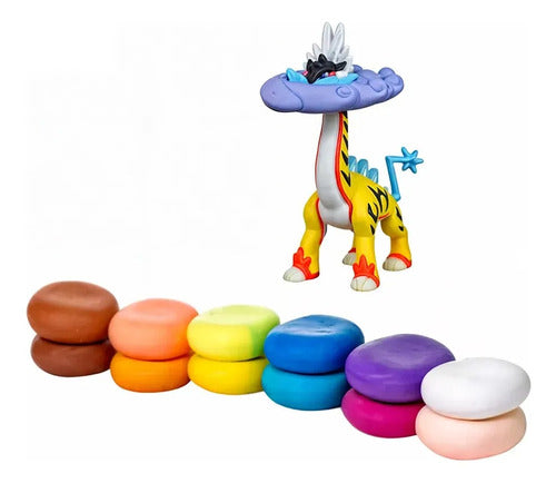 Foamy Moldeable Con 12 Colores