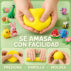 Plastilina De Harina De Trigo 24 Colores Para Niños
