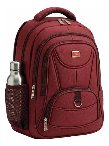 Mochila Escolar Y Universitaria Múltiples Compartimentos Y Agua