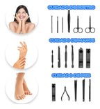 Kit De Cortauñas Profesional 24 En 1 Con Set De Agujas Para