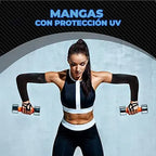 Mangas Uv Protección Para Brazo Seda Hielo Resistente Unitalla