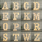 Led Letras O 3d Luces Foco Lampara Decora Abecedario