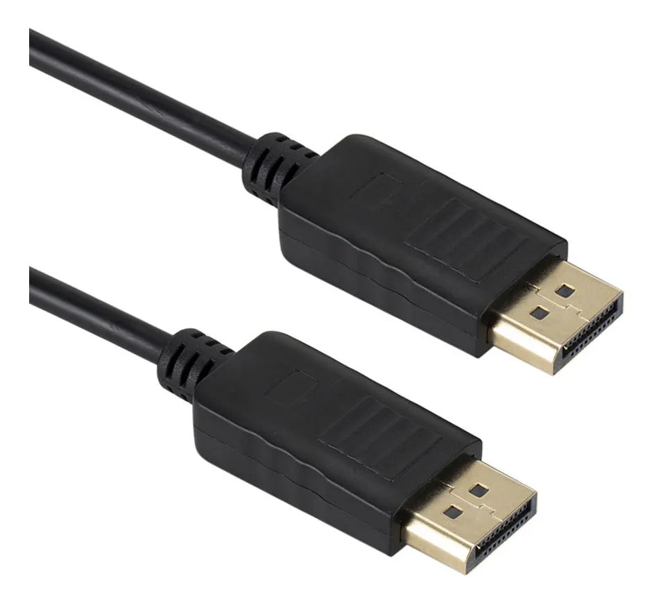 Cable Displayport 1080p Macho Macho 1.8 Mts Para Monitor Y