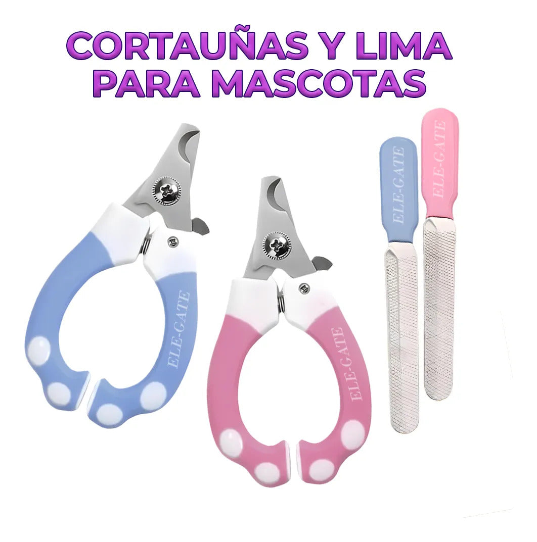 Corta Uñas Con Lima Tipo Alicate Para Perros Y Gatos