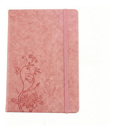 Libreta Con Tapa Acolchada Y Texturizada Con Hojas Tipo