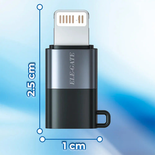 Adaptador Usb C Plug And Play Para iPhone Lightning 2.1 Max
