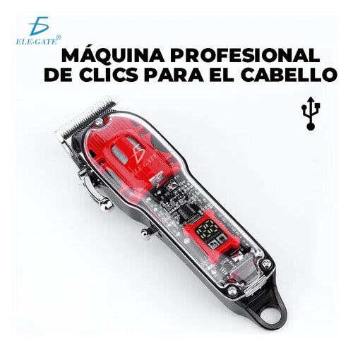 Maquina Para Cortar Cabello Hombres Profesional