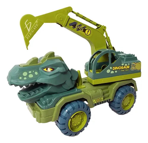 Transportador De Dinosaurios Con Excavadora De Fricción
