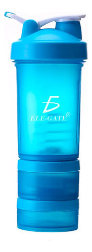 Vaso Mezclador De Proteínas Deportivo 4 Colores 500ml