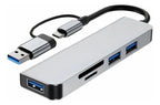 Multi puerto 5 en 1 con 1 puerto USB 3.0, 2 puerto USB 3.0