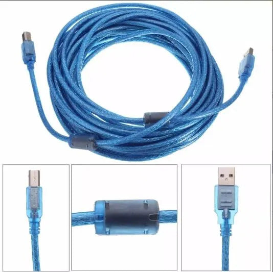 Cable Usb A B Macho 5m Impresora Escaner Multifuncional