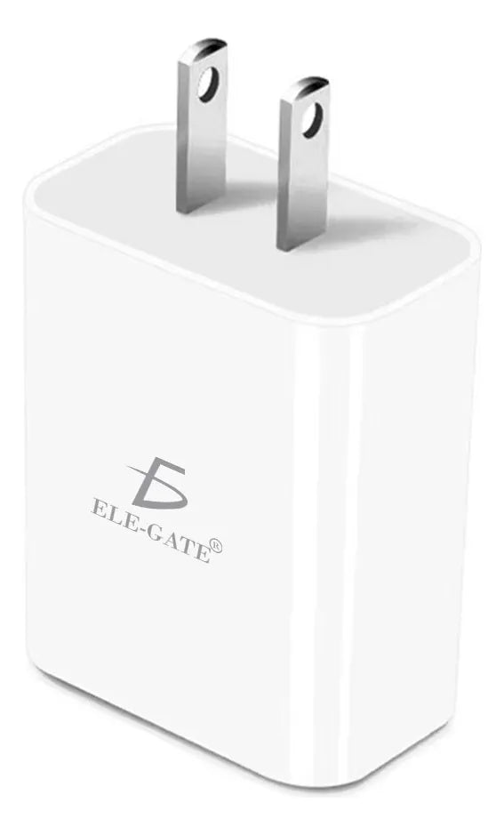 Cargador De Pared Usb De 5v 1a Conexión Usb Color Blanco