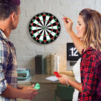 Juego Tablero Con Dardos Y Tiro Al Blanco 14  Multicolor Rayas