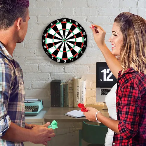 Juego Tablero Con Dardos Y Tiro Al Blanco 14  Multicolor Rayas