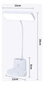 Lámpara De Escritorio Usb Con Brazo Ajustable Y Puerto De