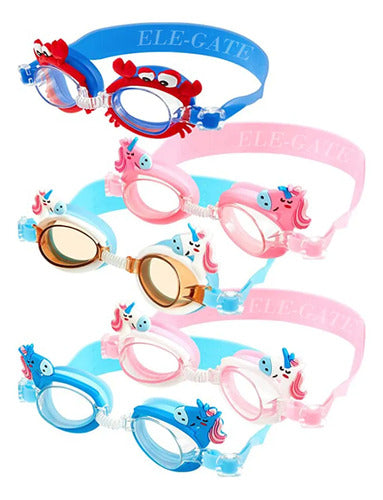 Gafas De Natación De Visión Clara Para Niños Y Niñas