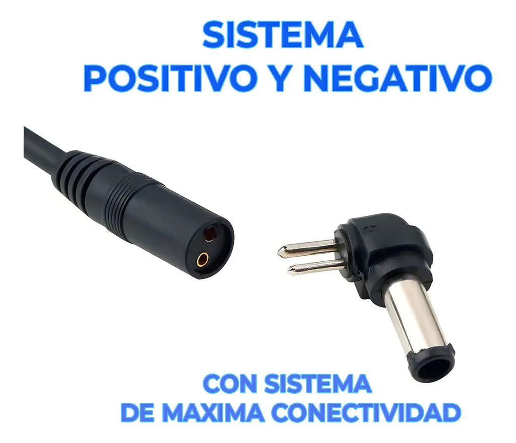 Cargador Universal Laptop Voltaje Variable 8 Puntas 12 - 24v Negro