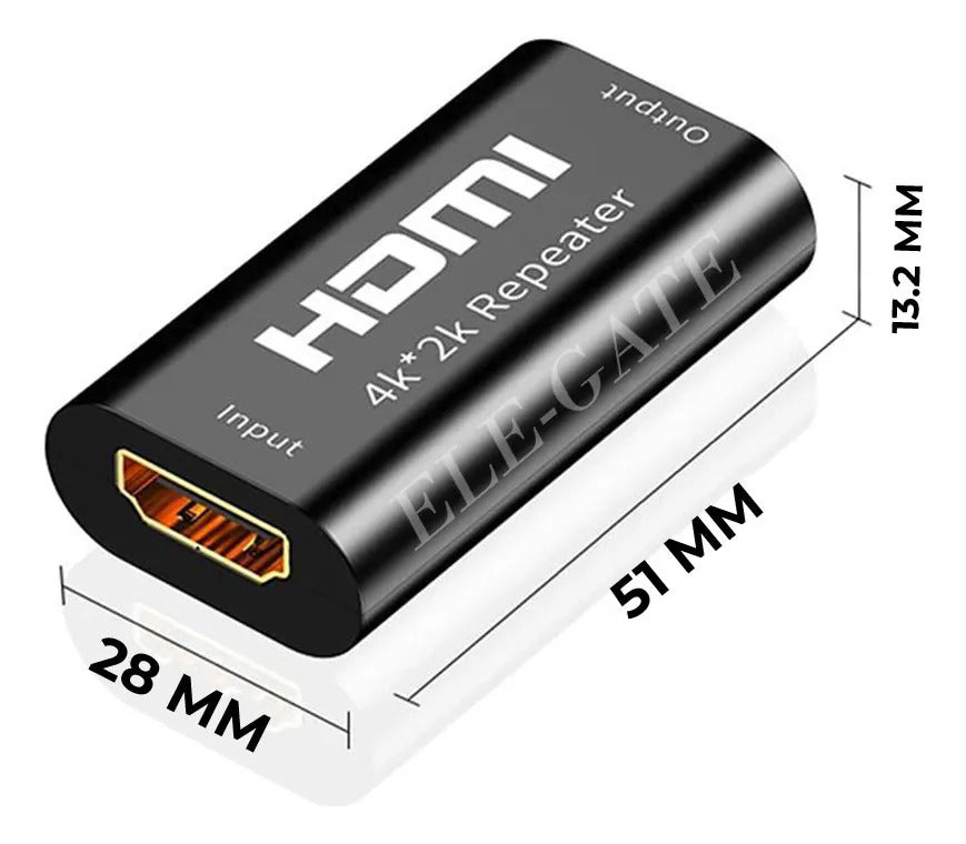 Amplificador De Señal Hdmi Repetidor De 1080p 3d Hdmi 4k