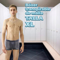 Boxer fresco y super absorbente traspirable - xl gris oscuro XL