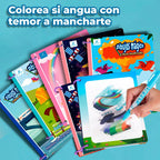 Libro Mágico Infantil Para Colorear Cultura Deportiva