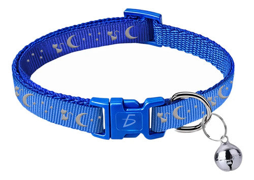 Collar Ajustable Con Cascabel Para Gatos Y Perros Pequeños