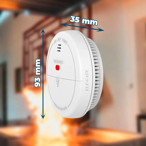 Detector De Humo Con Wifi Y Aplicación Tuya