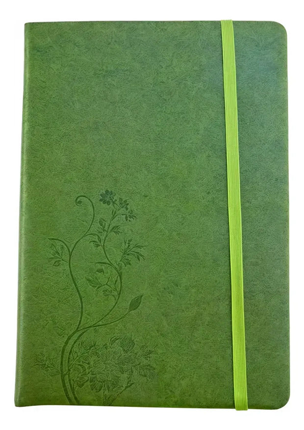 Libreta Con Tapa Acolchada Y Texturizada Con Hojas Tipo