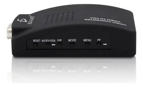 Convertidor Coaxial Svideo A Vga