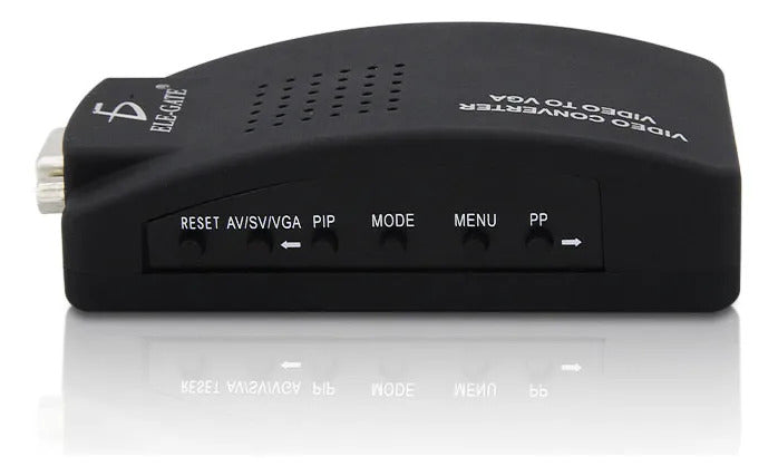 Convertidor Coaxial Svideo A Vga