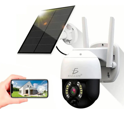 Cámara De Seguridad Solar 4g Con Resolución De 2mp Visión