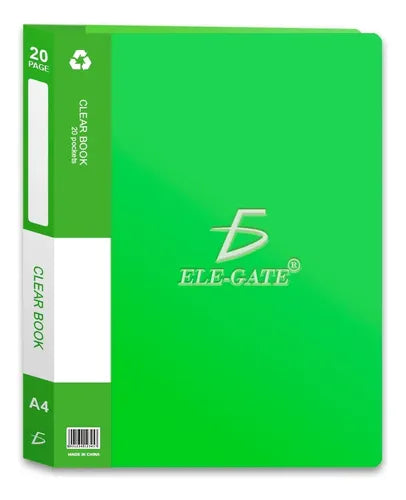 Carpeta De Plástico De Colores Con Etiquetas De