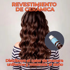Rizador Automático Inalámbrico Ele-gate De Cerámica Para Cabello Blanco