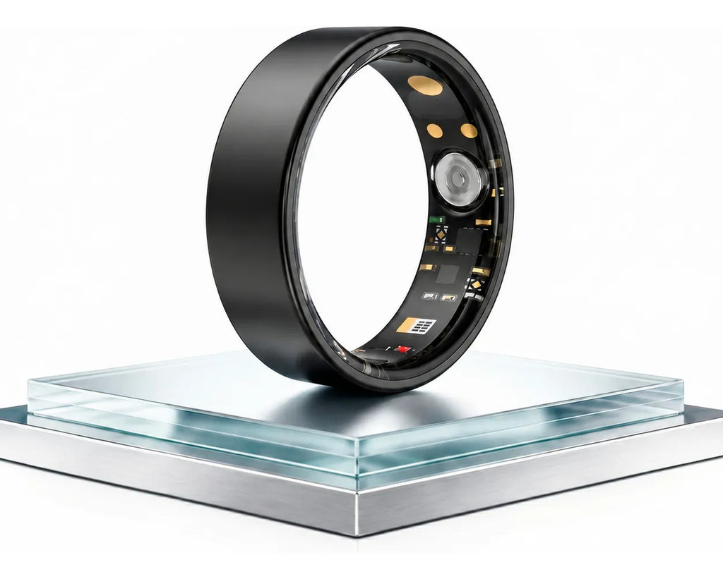 Anillo inteligente negro talla 9