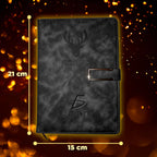 Libreta Elegante Con Portada Acolchonada Y Cierre Magnético