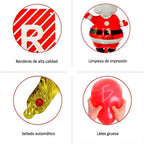 Conjunto Completo De Globos Navideños Para Decoración