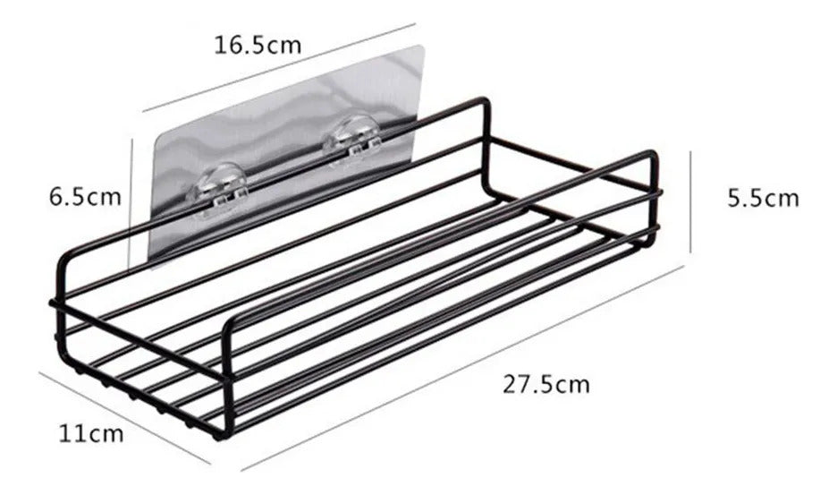 Soporte De Pared Baño Cocina Sala Resistente Porta Toallas
