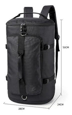 Mochila Con Compartimento Para Zapatos Para Nadar Yoga Y Verde