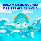 Juguete De Calamar Con Movimiento Contra Agua Bebé